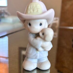 Precious Moments “Love Rescued Me” Vintage Fireman Ornament